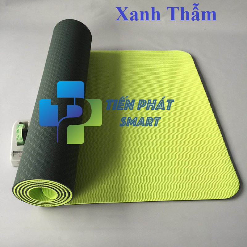 Combo Thảm yoga 6mm TPE 2 lớp + chai xịt vệ sinh ( kèm túi lưới) - HOT