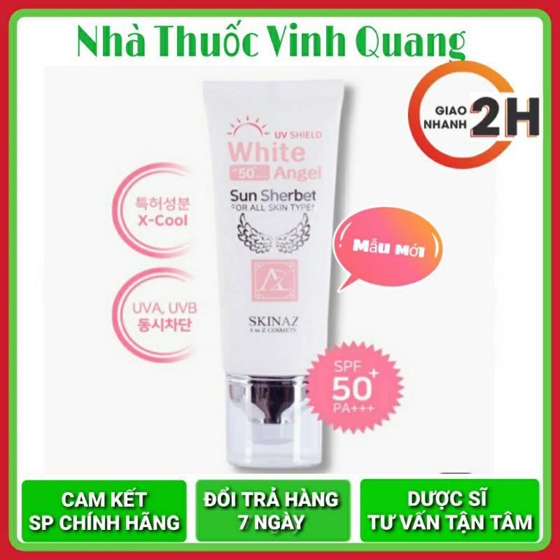 Kem Chống Nắng Skinaz - White Angel Sun Sherbet Skinaz Hàn Quốc