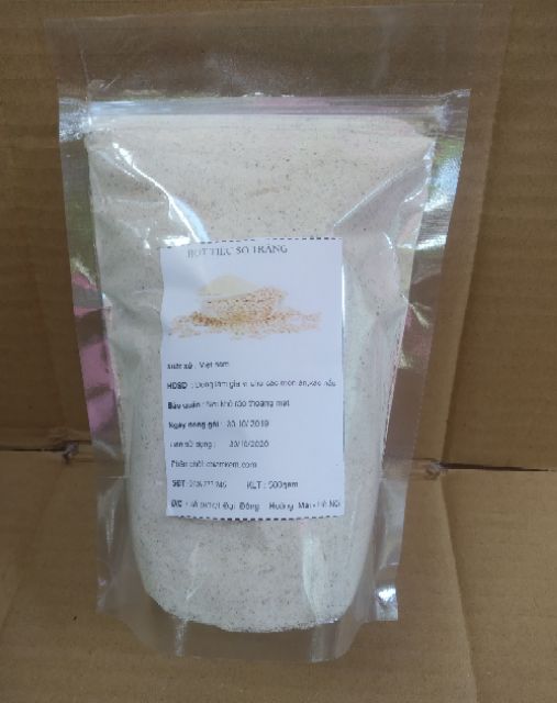 Bột tiêu sọ trắng 500gam