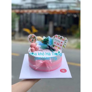 Bó hoa khô mini 20cm