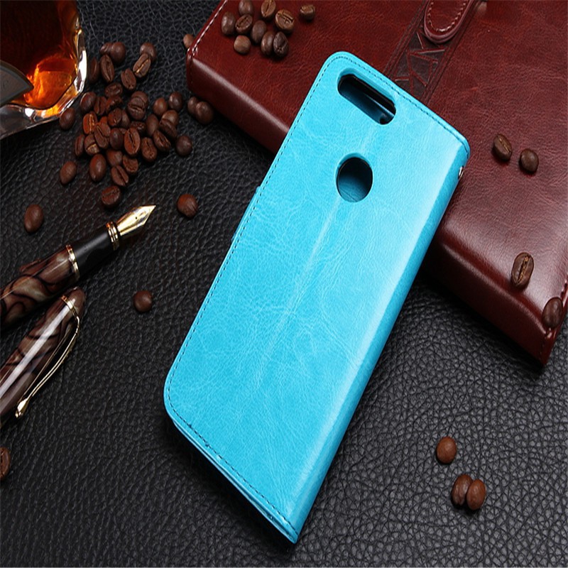 Dirt trường hợp kháng Đối với Huawei Honor 8 9 Lite PU Leather Wallet Điện thoại Bag Bìa