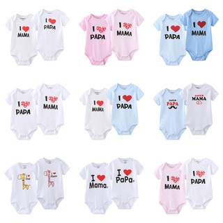 Quần áo cho bé gái Mới ngắn tay cotton nguyên chất Sơ sinh Bé trai Quần áo Sơ sinh Rompers Áo liền quần Trang phục Trẻ sơ sinh Trẻ mới biết đi