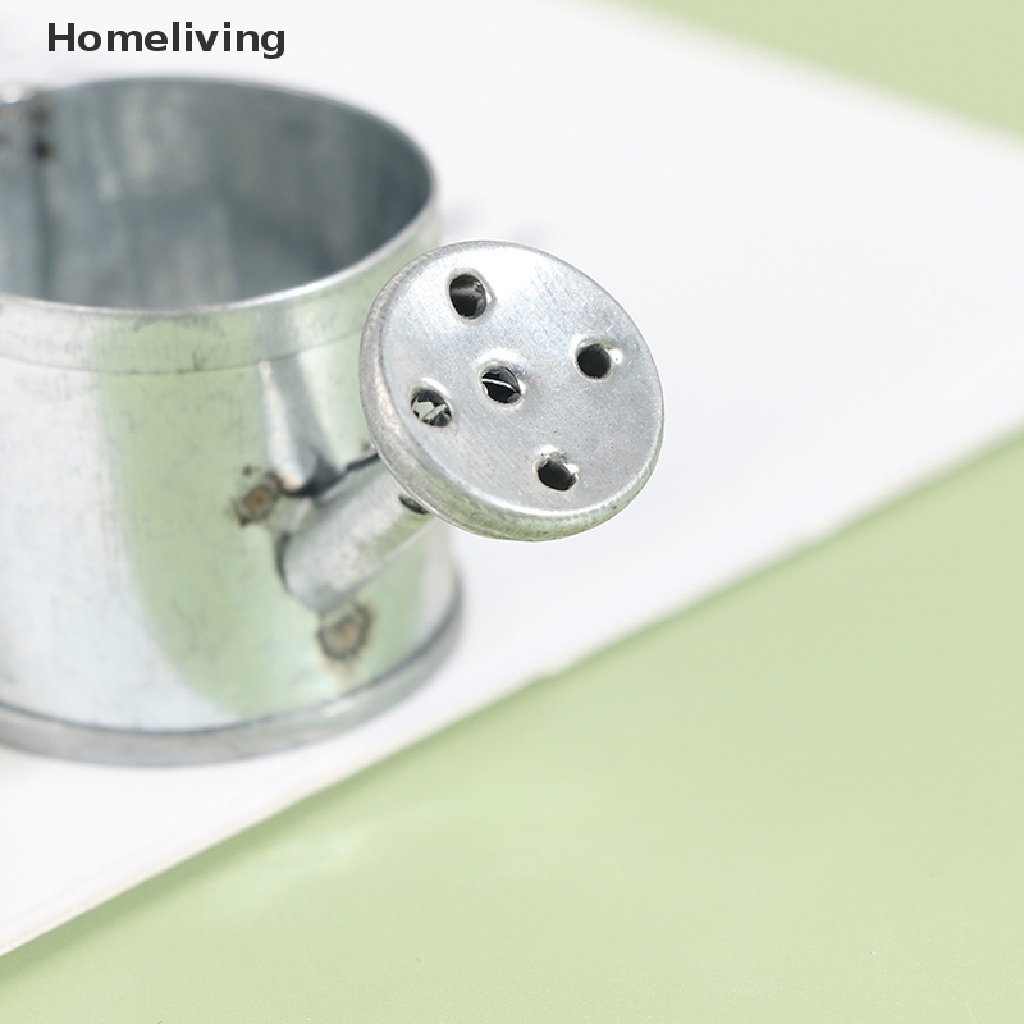 Bình Tưới Cây Mini Bằng Kim Loại Dùng Trang Trí Nhà Búp Bê