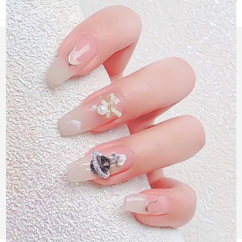 Đá Pha Lê 3D Nhiều Màu Đính Móng Tay Nghệ Thuật Charms