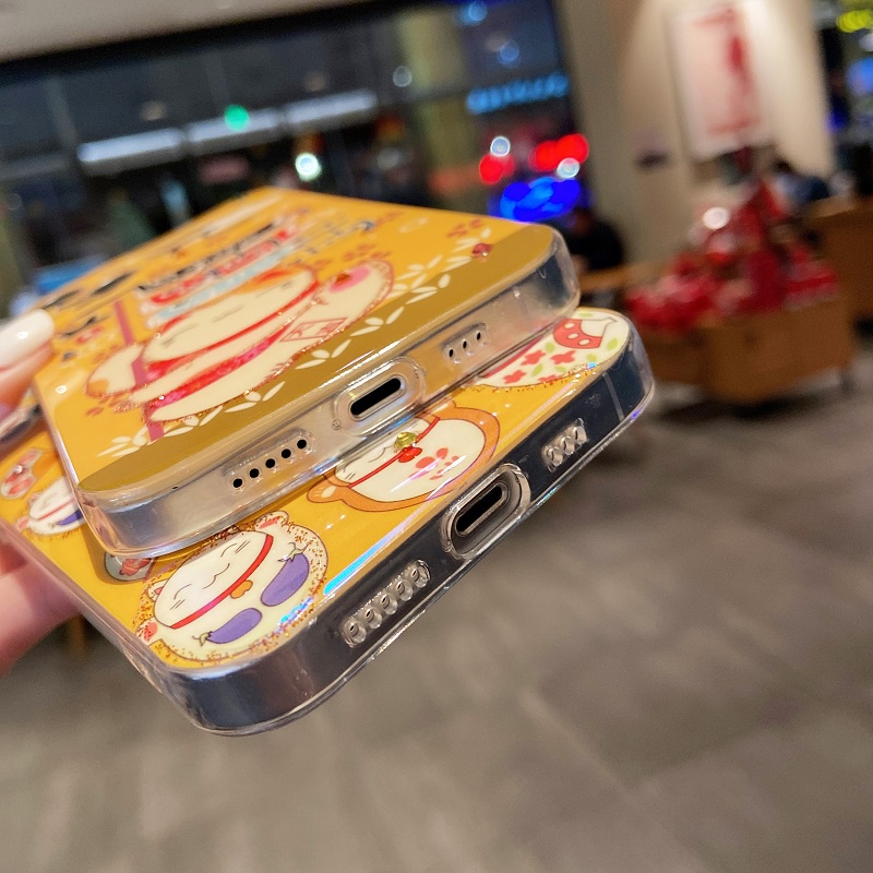 Ốp Điện Thoại Hình Mèo May Mắn Cho Apple iPhone 7 8 Plus X XR Xs 11 12 13 pro max