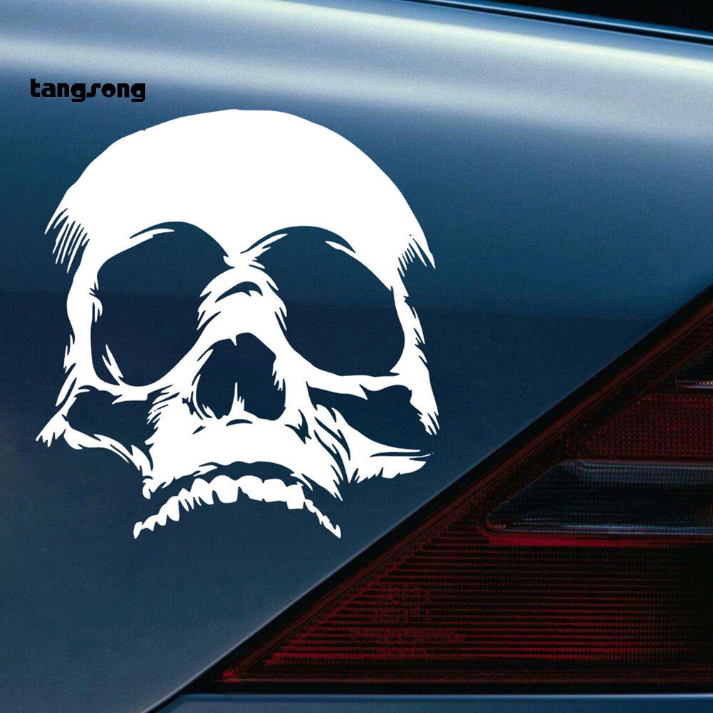 Miếng Dán Trang Trí Xe Hơi / Xe Máy Hình Đầu Lâu