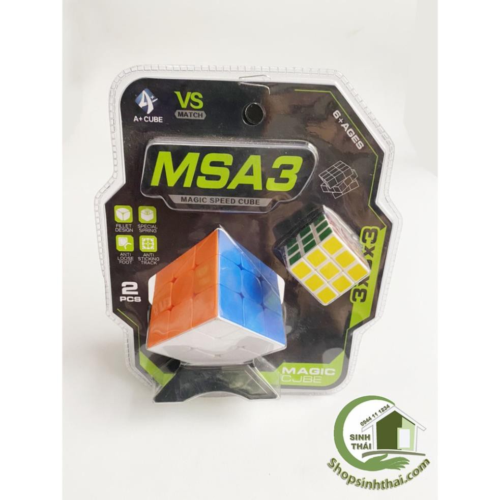 Vỉ hai cục rubik to nhỏ 3 x3 x 3