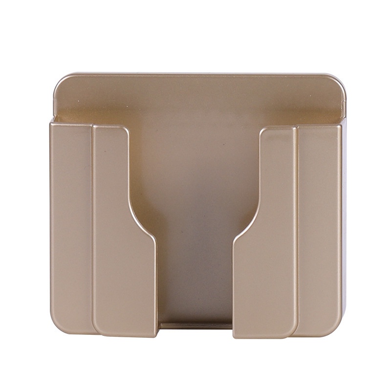 Wall Mounted Phone Holder Punch-free Mobile Phone Holder Cell Phone Charging Stand Rack TV Remote Storage Box