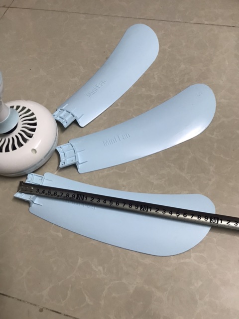 Quạt trần quạt màn mini Yeah Fan 3 cánh cực mát