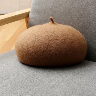 Mũ nồi beret dạ hàn quốc 7 Màu ( Chỉnh Được Kích Thước + Chất Dạ )