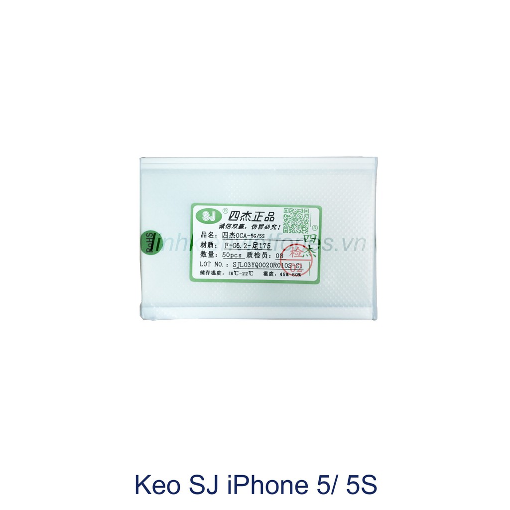 Keo SJ Iphone 5 (50 miếng)