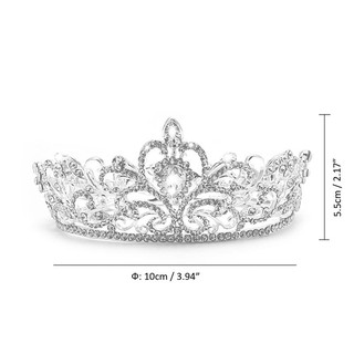 Vương Miện Cô Dâu Đính Đá Pha Lê