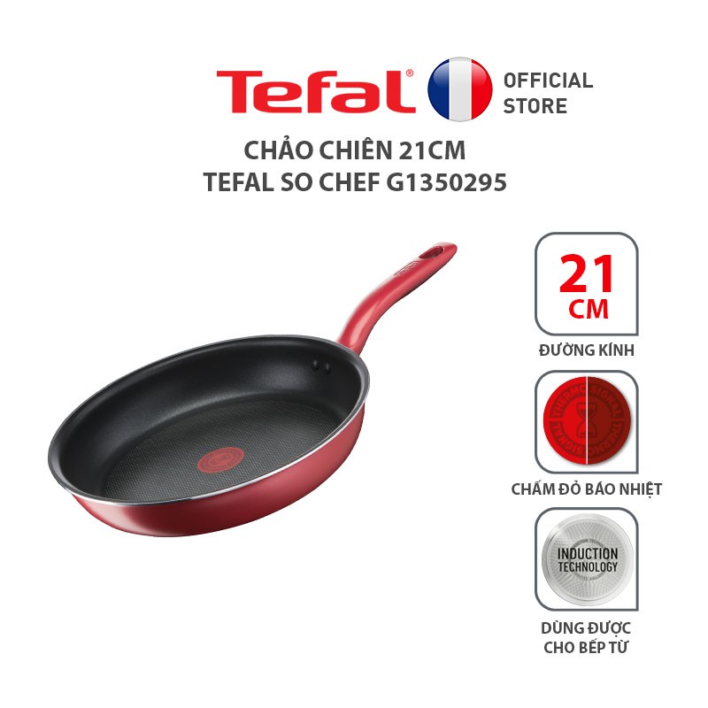 [Mã LIFEHL25 giảm 10% đơn 350K] Chảo chiên - Tefal So Chef 21cm