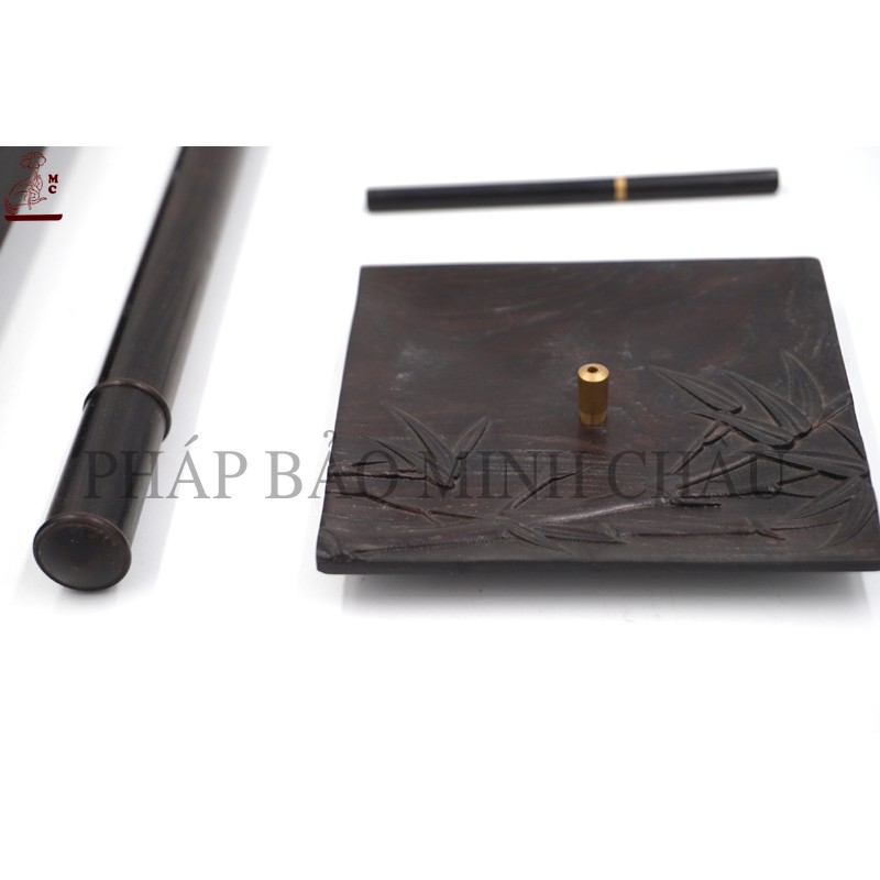 Lư xông trầm gỗ đen