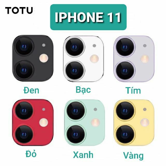 Kính Cường Lực Camera Chính Hãng TOTU Iphone 11 / 11 pro / 11 pro max