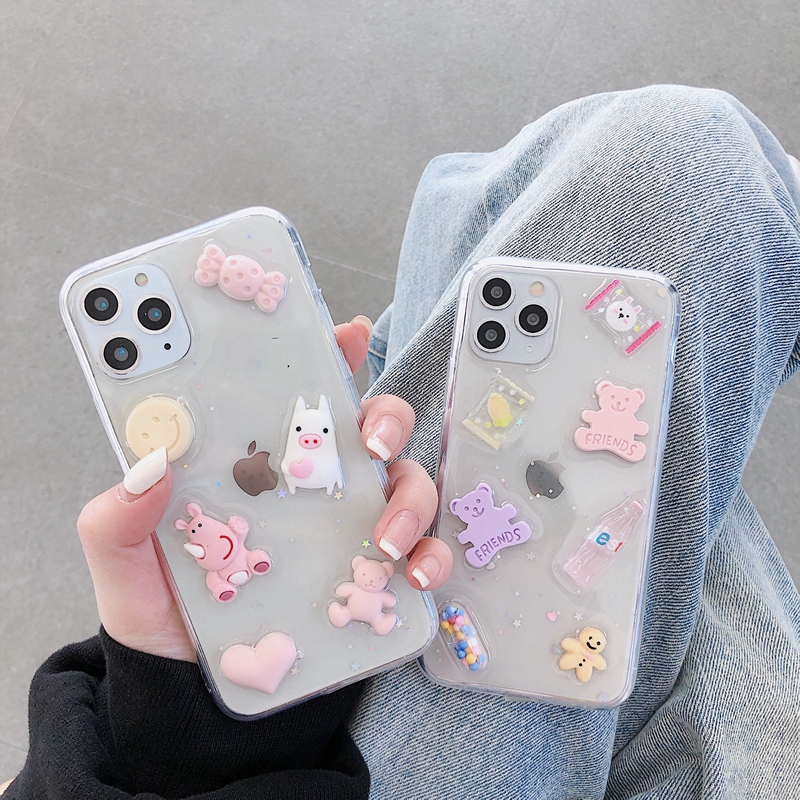 Ốp iphone - Ốp lưng 3d Kẹo và bánh ngọt 6/6s/6plus/6splus/7/8/7plus/8plus/x/xs/xsmax/11/11pro max - Awifi Case S6-7 | BigBuy360 - bigbuy360.vn