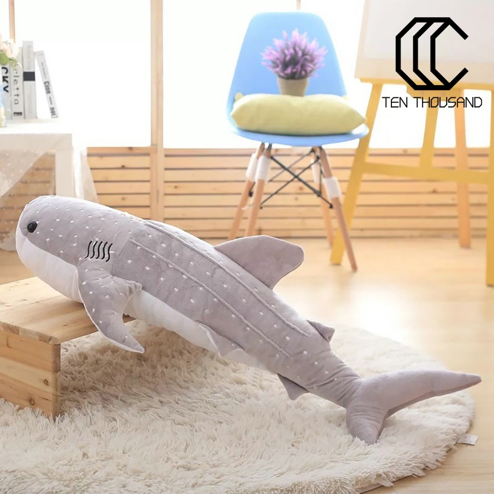 Thú nhồi bông hình cá mập/cá voi dễ thương cho bé