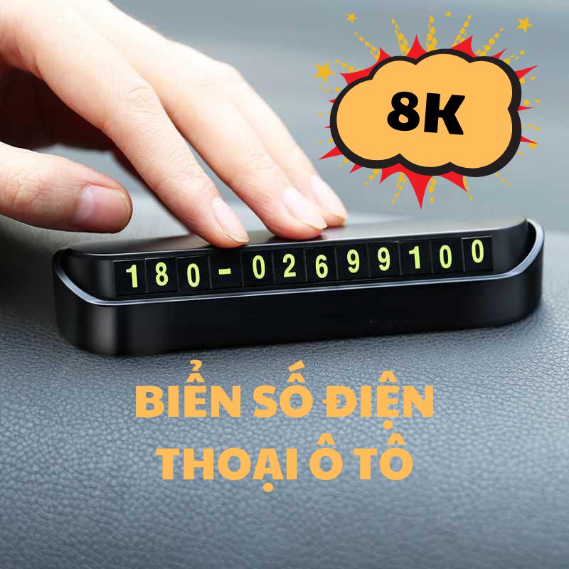Bảng Số Điện Thoại Ô Tô, Bảng Ghi Số Điện Thoại Để Taplo Khi Đỗ Xe - AUTO..BEN