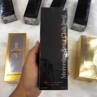 Nước Hoa Nam Mercedes Benz Club Black 100ml