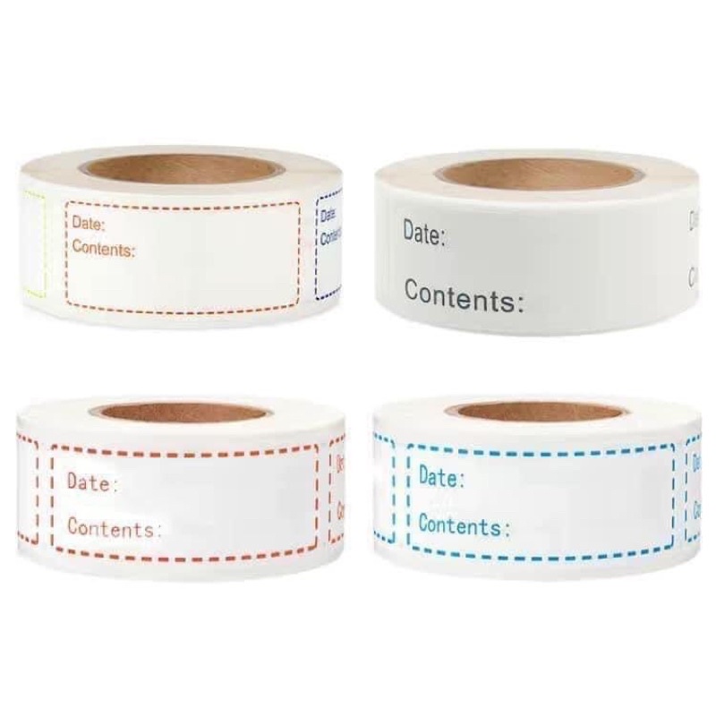 CUỘN 500 TEM DÁN HỘP BẢO QUẢN THỰC PHẨM