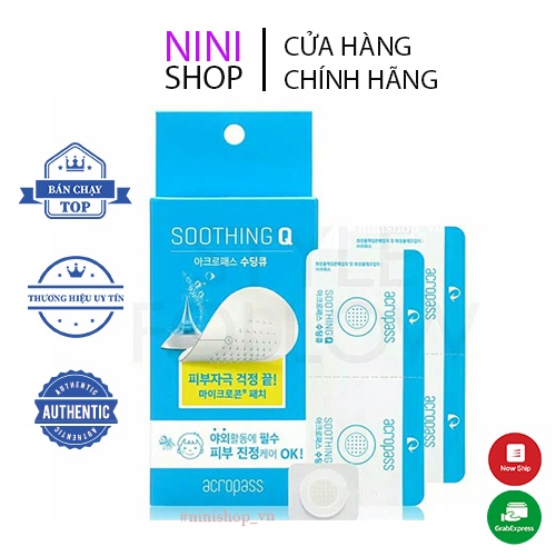 Miếng dán côn trùng đốt hiệu quả, an toàn cho bé AcroPass Soothing Q