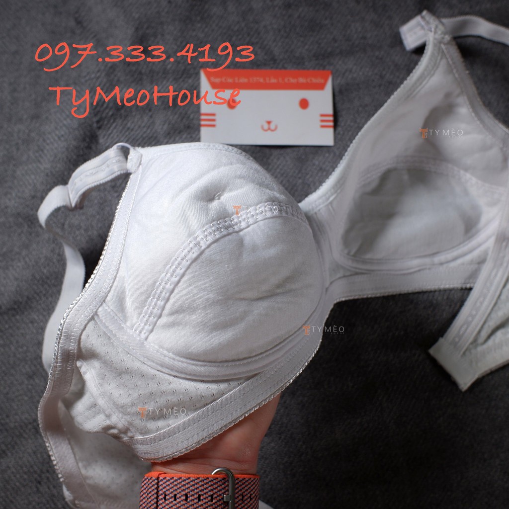 🍃Áo lót không gọng Mè Cotton made in Thailand 🍃