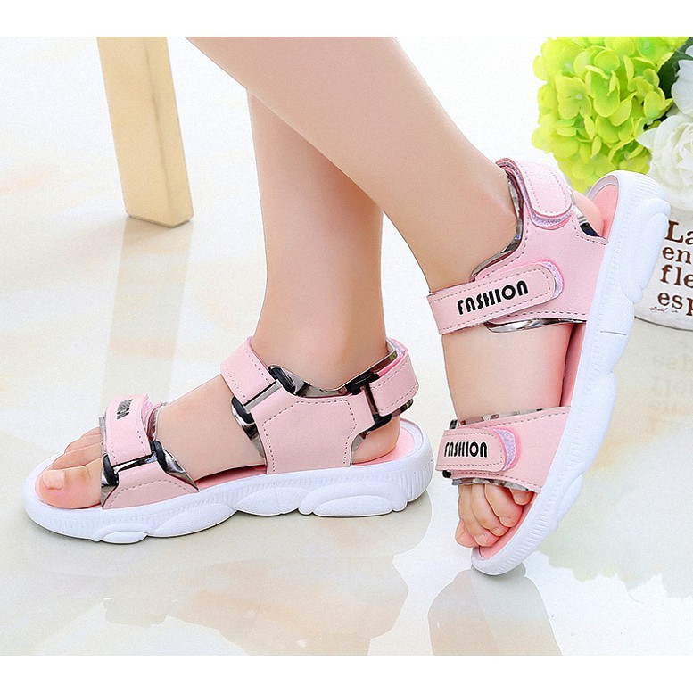 Sandal bé gái đi học dễ thương - Phong Cách Hàn Quốc Ta31 - Ta31