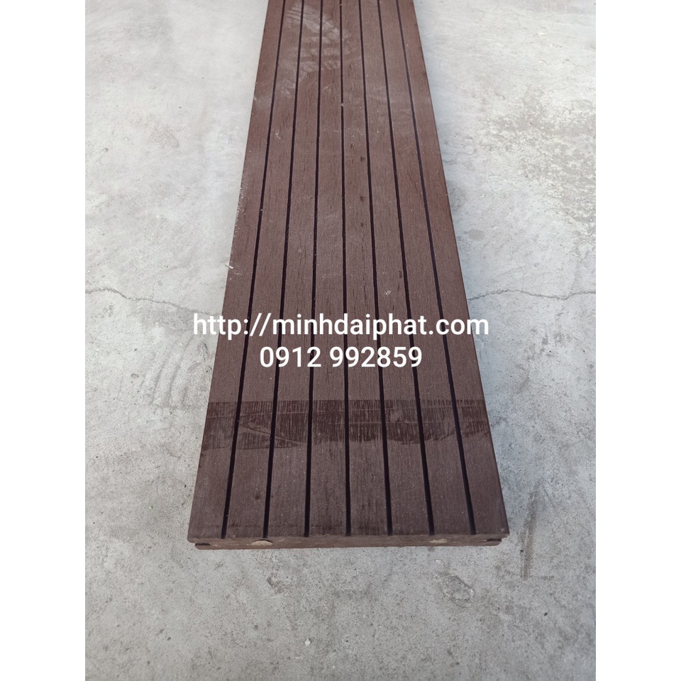 Combo 16 thanh đa năng dài 75cm, rộng 7cm, trang trí ban công, sân vườn chất liệu gỗ nhựa composite
