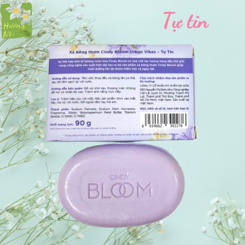 Xà bông thơm Cindy Bloom Aroma Flower 90g hương thơm ngọt ngào