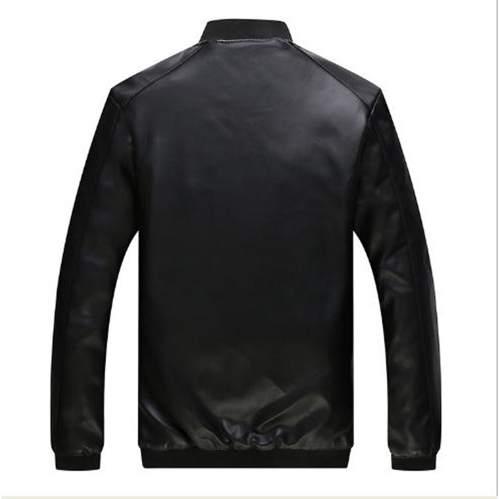 Áo khoác da nam lót dù bomber cao cấp Gabo Fashion AKD066 | BigBuy360 - bigbuy360.vn