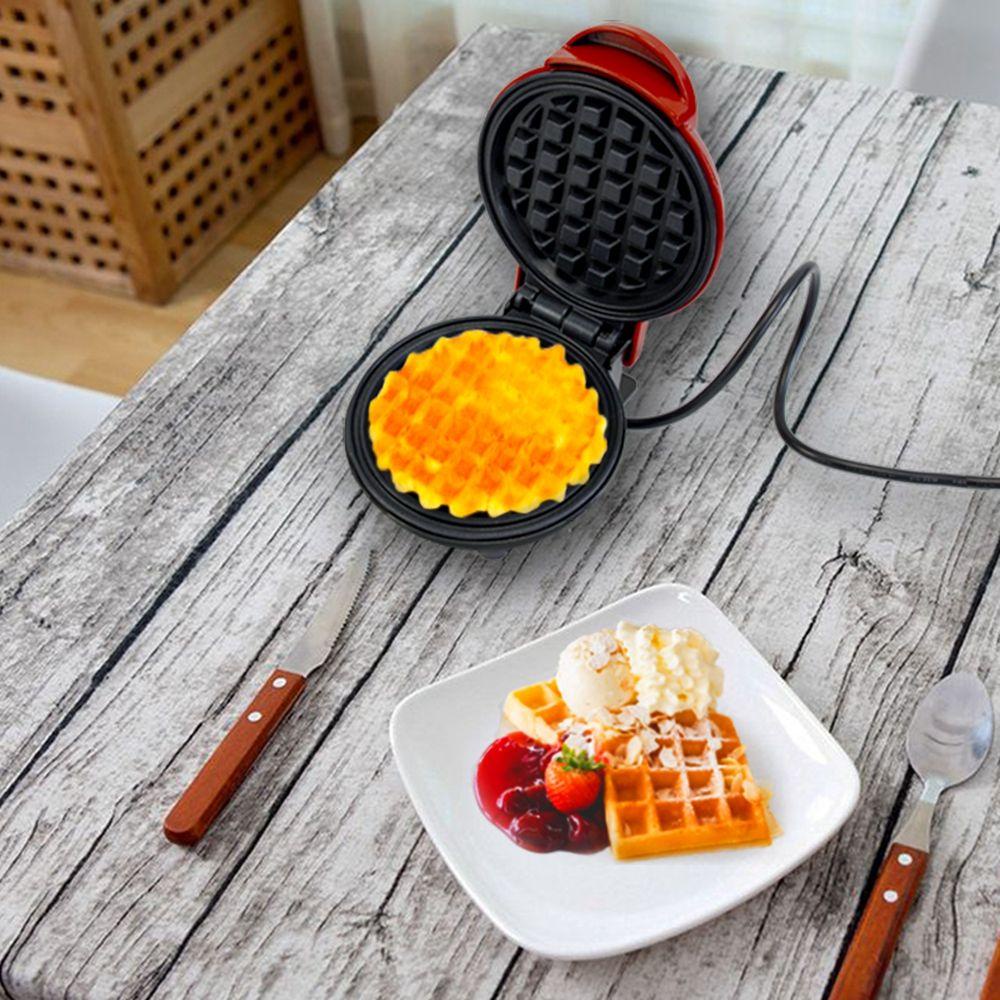 Chảo Điện Làm Bánh Waffles Hai Mặt Mini Chống Dính Đa Năng