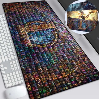 Miếng Lót Chuột Và Bàn Phím Cỡ Lớn 30x80 In Hình Game Liên Minh Huyền Thoại