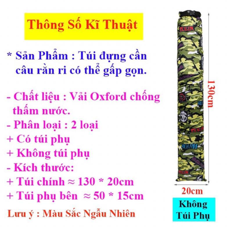 Túi đựng cần dàn zi có thể gấp gọn 1m3 đồ câu FISHING_HD