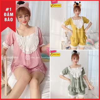 Đồ bộ mặc nhà mùa hè bộ đồ ngủ nữ đẹp Thời Trang Emy 80694