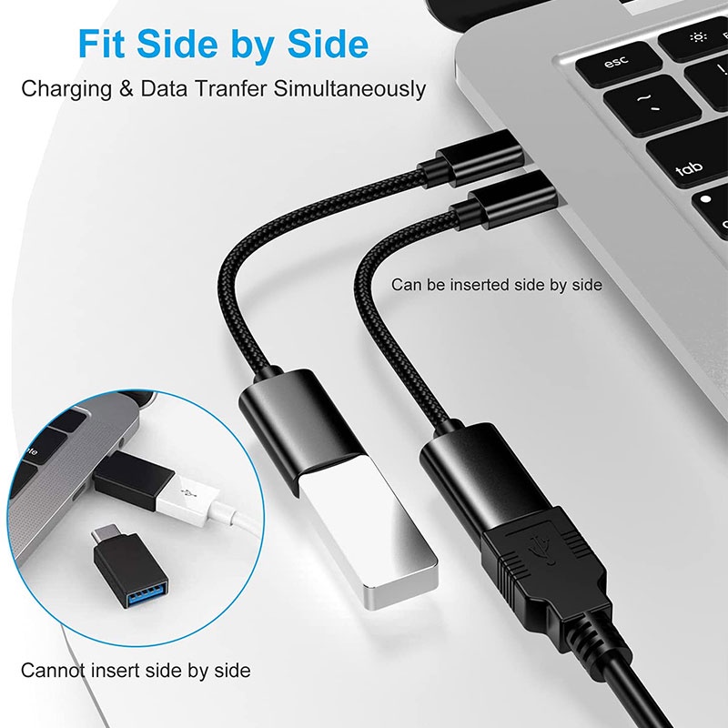 Đầu Chuyển Đổi USB Type C Sang USB 2.0 16cm Chuyên Dụng Chất Lượng Cao