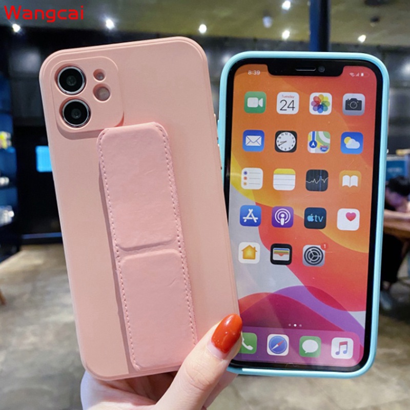 Ốp điện thoại TPU dẻo màu sắc kẹo ngọt có giá đỡ nam châm cho Samsung Galaxy S10Lite 2020 Note 10 Plus Lite Grand Prime