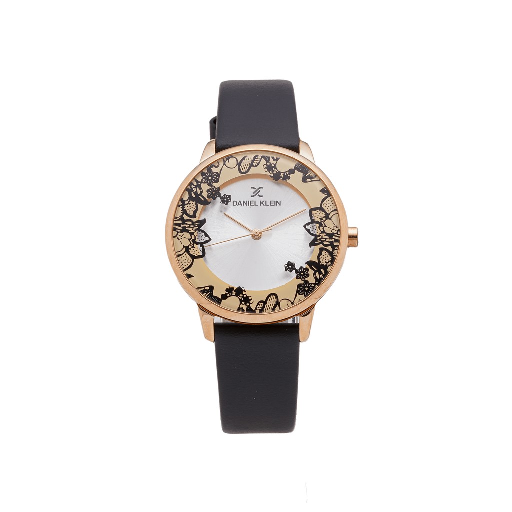 Đồng hồ Nữ Daniel Klein Floral Motifs Black-Rose Ladies- Lamy watch