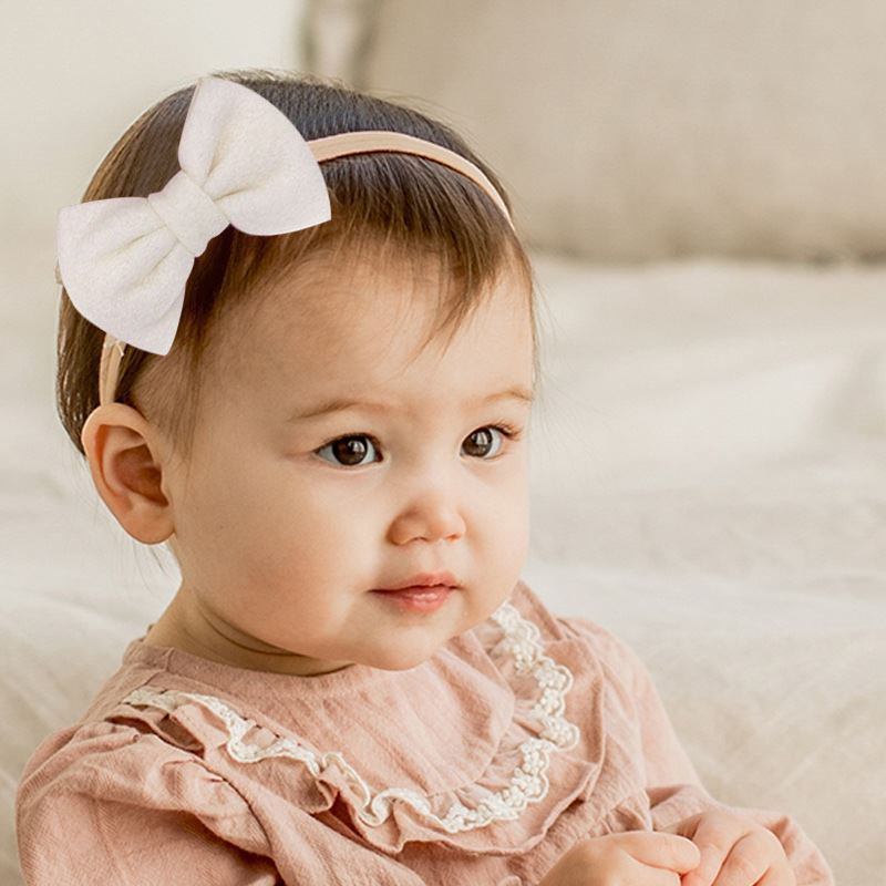 Bộ 3 Băng Đô Co Giãn Xinh Xắn Cho Bé Gái