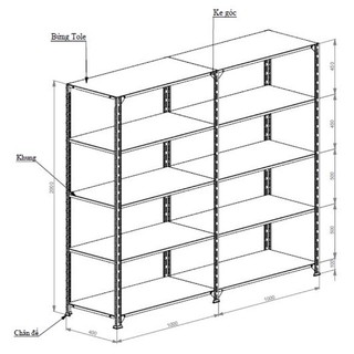 Bát bắt V Lỗ-Bát bắt thép V- Bát bắt kệ