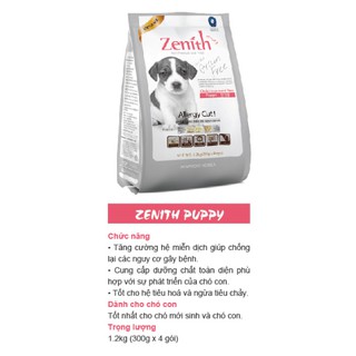 Thức Ăn Hạt Mềm Cho Chó Con ZENITH 1.2KG