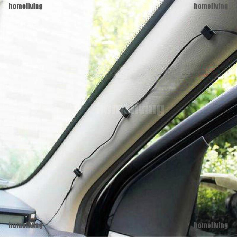 ❤❤Set 10 Kẹp Cố Định Dây Cáp Gọn Gàng Trên Xe Hơi