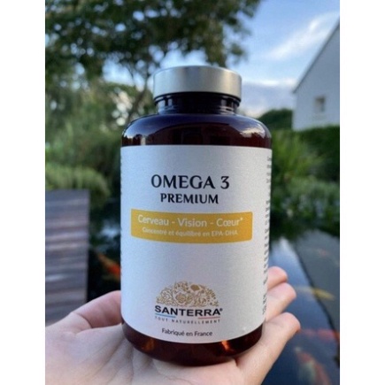 Viên Uống Dầu Cá Omega 3 Premium SANTERRA Pháp