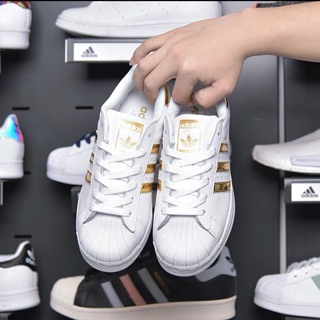 [Sẵn] ADIDAS SUPERSTAR GOLD giày thể thao cao cấp dành cho nam và nữ