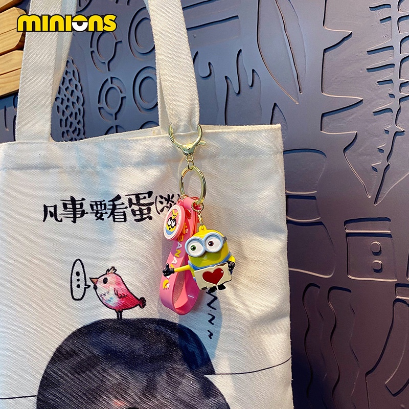 Móc Khóa Hình Minions Hoạt Hình Dễ Thương