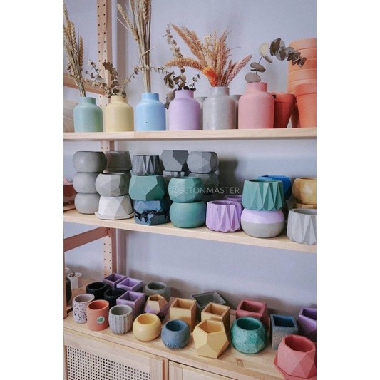 Khuôn làm hũ đựng /resin / thạch cao