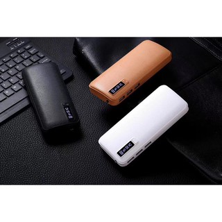 [SIÊU GIẢM GIÁ] SẠC DỰ PHÒNG OPPO LCD 28000MAH GIẢ DA/ HIỂN THỊ CAO CẤP