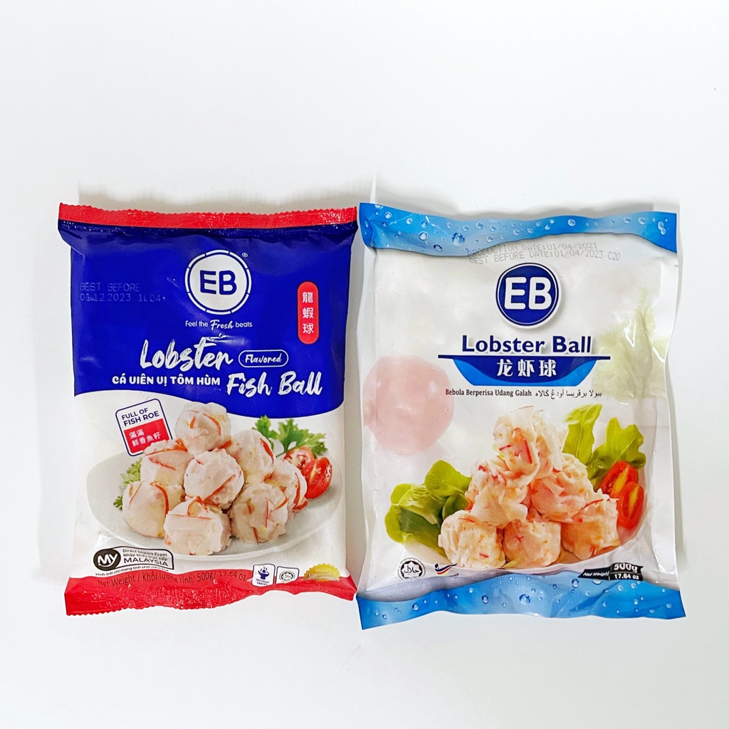 Tôm Hùm Viên EB 500g - Viên Thả Lẩu Tôm Hùm Malaysia - Siêu Thị Lẩu &amp; Đồ Nướng