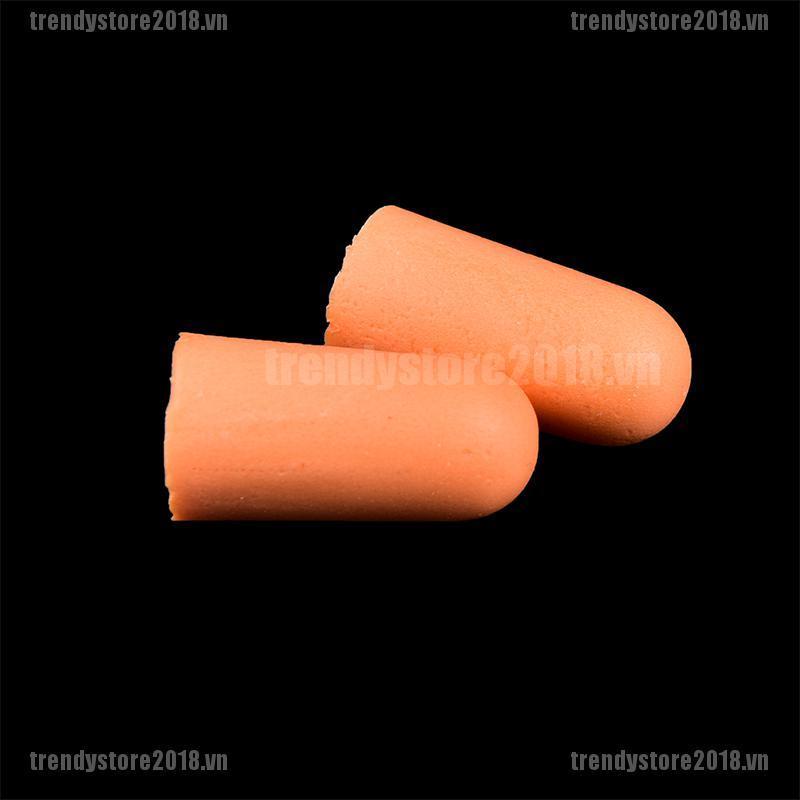 Set 2 nút bịt tai chống ồn mềm mại sử dụng khi ngủ tiện lợi