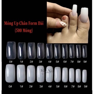 Móng Úp Chân Form Dài