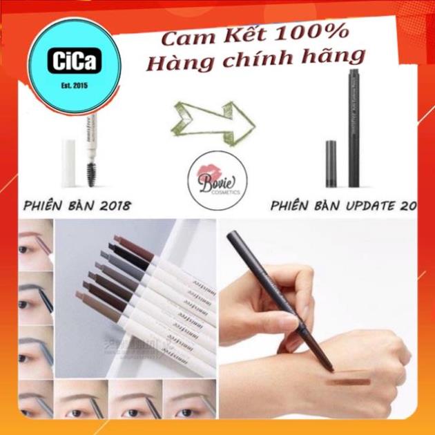 [Chính Hãng] Chì kẻ mày Innisfree Auto Eyebrow Pencil 2 đầu